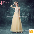 ostrich sexy peach color evening dress Thailand